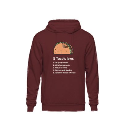 Sudadera taco cisv